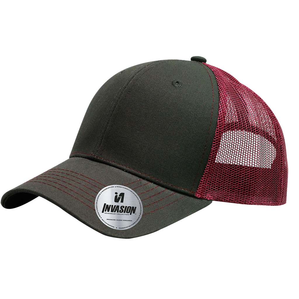 Olive/Burgundy